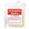100 pack Orthodontic Elastics Bands 1/4 Inch diameter - Great for Dreadlocks, Braids, Top knots view 1
