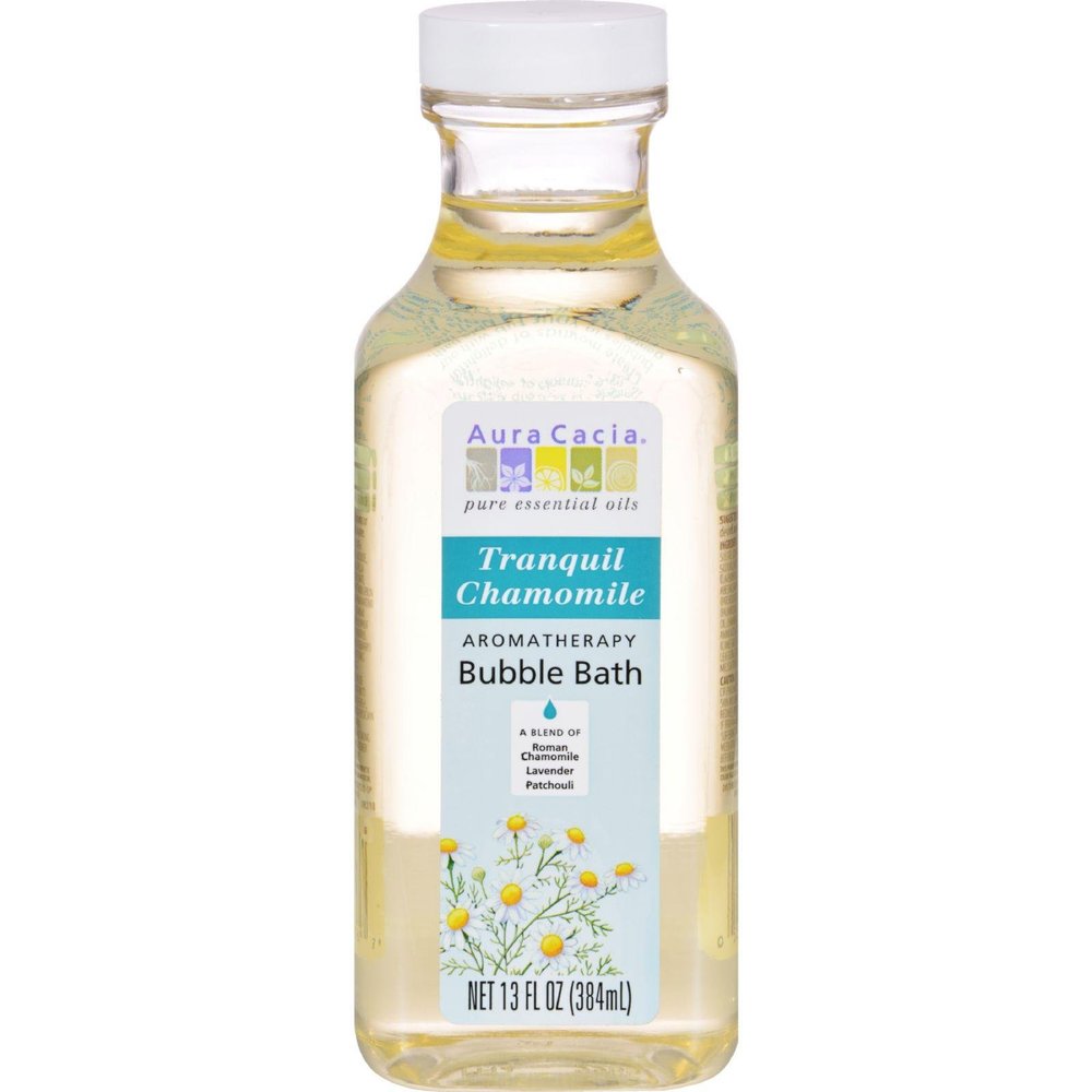 Aura Cacia Tranquility Aromatherapy Bubble Bath, 13 Ounce - 6 per case.