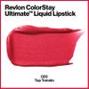 Revlon ColorStay Ultimate Liquid Lipstick, Longwear Rich Lip Colors, Wears for Up to 24 Hours, Satin Finish, 050 Top Tomato, 0.1 fl oz view 4