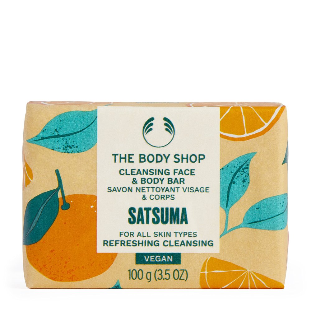 The Body Shop Satsuma Soap, 3.5 Ounce