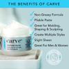 Brocato Carve Texture Hair Paste, 2 Oz | Styling Texturizer Cream Products for Men and Women - Volumizing and Texturizing Product for Molding, Shaping and Sculpting | Adds Shimmering Semi Gloss Finish view 3