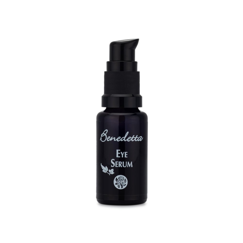 Benedetta Eye Serum - Anti-Aging, Highly Absorbent, Antioxidant-Rich, Dark Circles, Eye Puffiness, Wrinkles, 0.5 oz (15ml)
