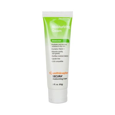 Secura Moisturizer Cream, 59431900, 3oz Tube (each)