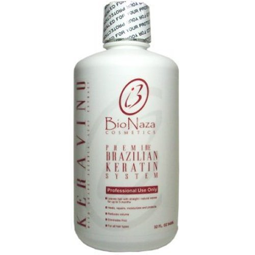 BioNaza KeraVino Brazilian Keratin Treatment 32 oz (No Wait Time)