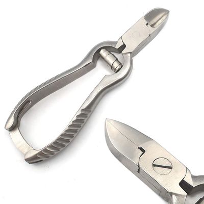 OdontoMed2011 A Star Nail Nipper TOENAIL Clippers for Thick and INGROWN Toe Nail  Heavy Duty Nail and Cuticle Clippers 'Barrel Spring Stainless Steel ODM
