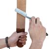 Armory Replicas 23-Inch Handmade Leather Razor Strop - 100% Genuine Leather with Suede & Smooth Sides, Metal Hook for Secure Rotation, Ideal for Straight Razors, Professional Shaving Accessory view 2
