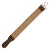 Armory Replicas 23-Inch Handmade Leather Razor Strop - 100% Genuine Leather with Suede & Smooth Sides, Metal Hook for Secure Rotation, Ideal for Straight Razors, Professional Shaving Accessory view 3