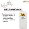 Bitter Almond Oil Natural Undiluted Pure For Hair Skin Care Skincare Facial Body & Cold Pressed Premium No Additives Kosher Halal (4 Pack = 4.05 oz / 120 ml)    view 3