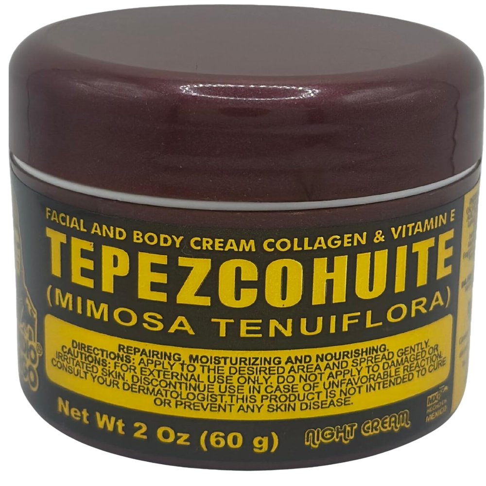 DEL INDIO PAPAGO Night Skin Cream with Tepezcohuite 60g / 2.Fl Oz