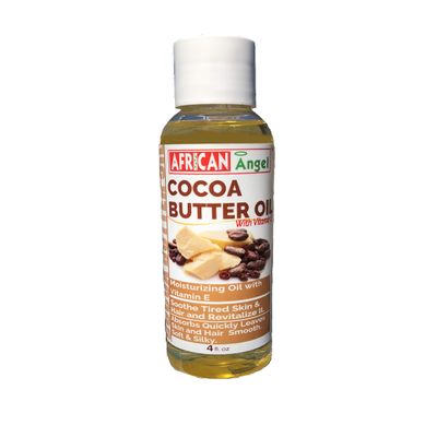 African Angel Cocoa Butter Essence Moisturizing Oil
