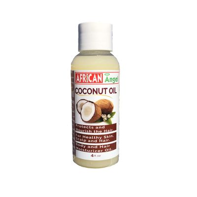 African Angel Coconut Oil 4OZ