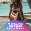 BIC Soleil 3 Scented Womens Disposable Razor, 3 Blades with a Moisture Strip For a Silky Shave, Assorted, 4 Piece Razor Set view 2