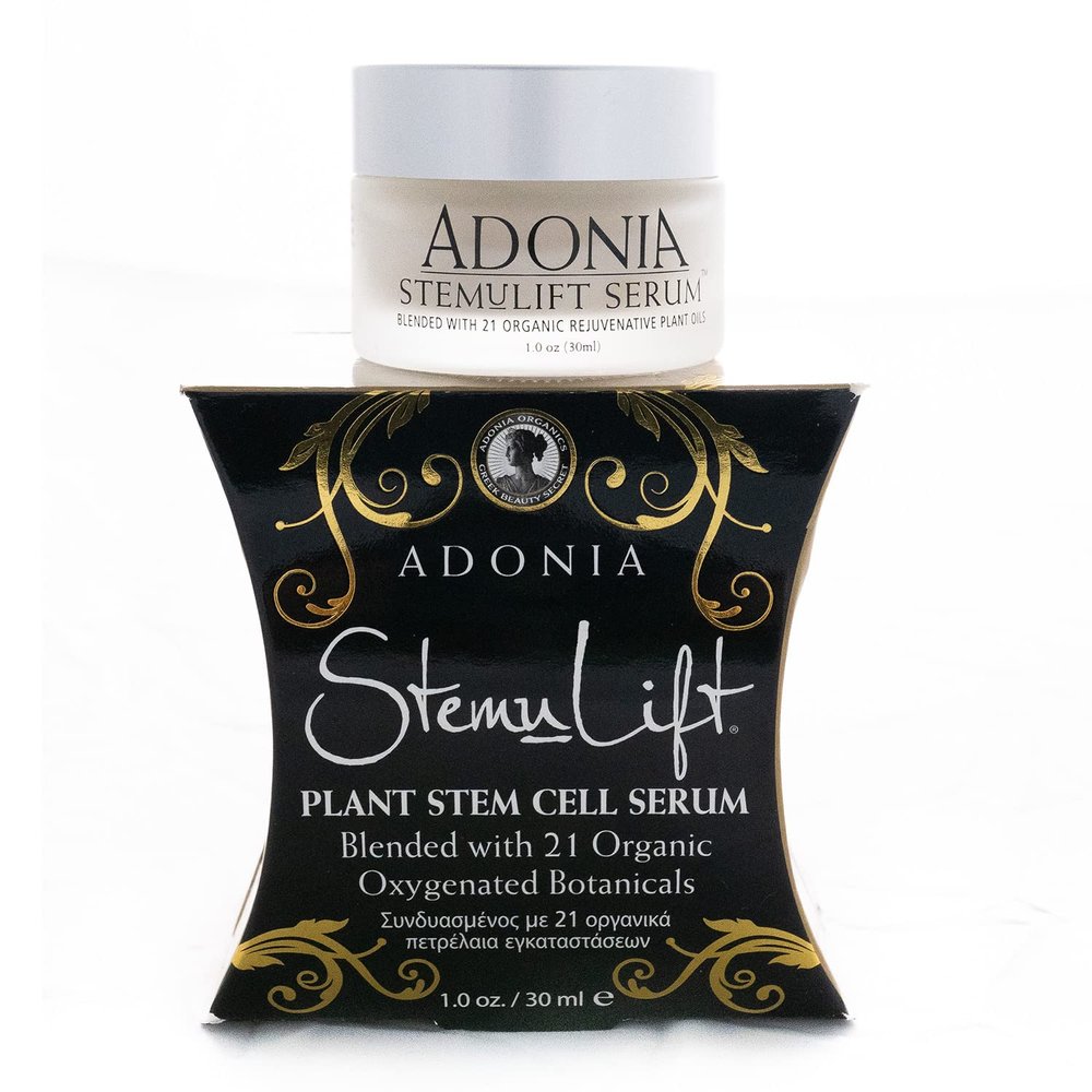 Adonia Organics StemuLift Anti-Aging Face Moisturizer  Vegan Daily Wrinkle Cream with Plant Stem Cells  Hydrates, Firms & Smooths Fine Lines