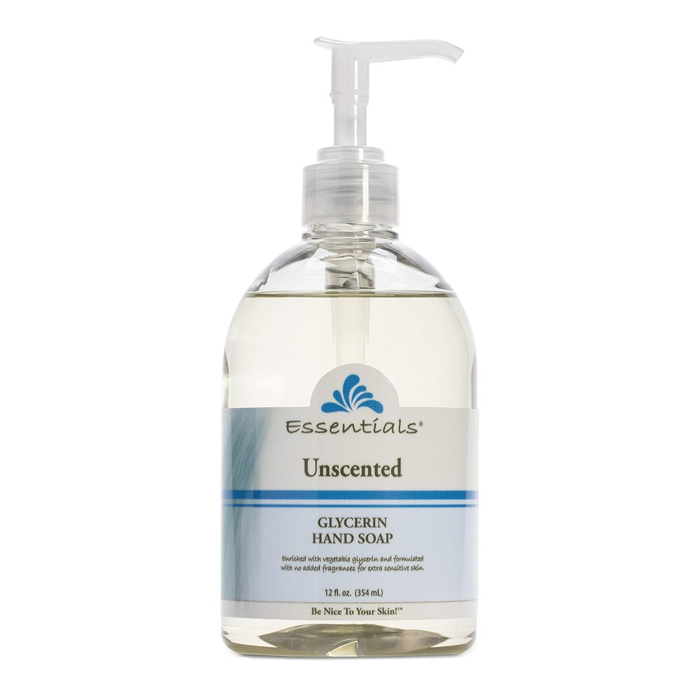 Clearly Natural Essentials Liquid Glycerine Soap, Unscented, 12 Ounce