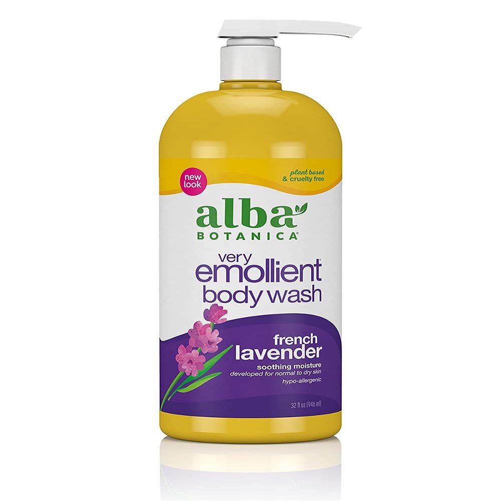 Alba French Lavender Bath and Shower Gel, 32 Ounce - 3 per case.