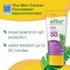 Alba Botanica Kids Sunscreen for Face and Body, Tropical Fruit Sunscreen Lotion for Kids, Broad Spectrum SPF 50, Water Resistant and Hypoallergenic, 3 fl. oz. Bottle view 2