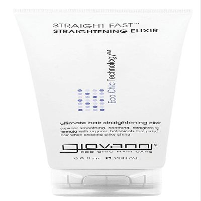 Straight Fast, Organic Hair Straightening Elixir