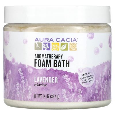 Aura Cacia Foam Bath Lavender 14 Oz8