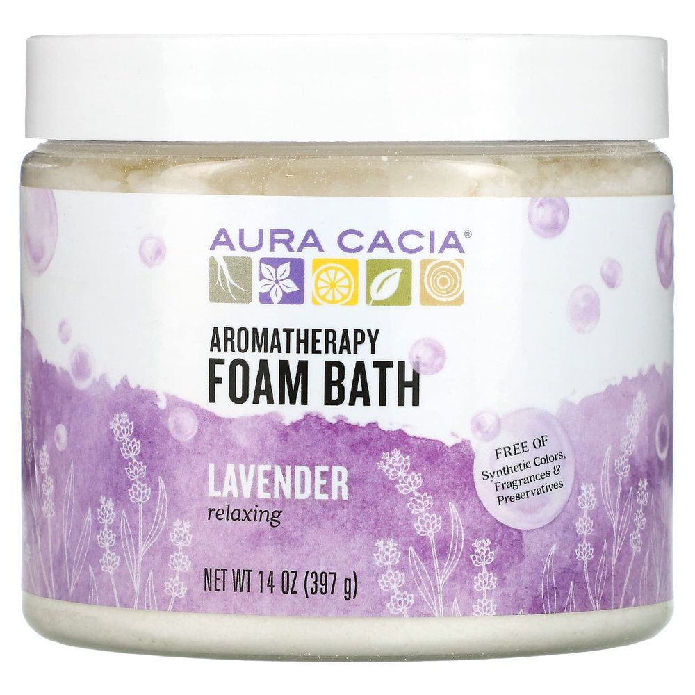 Aura Cacia Foam Bath Lavender 14 Oz8