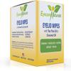 Eyecare Naturals Tea Tree Oil Eyelid Wipes with Coconut Oil - Dry Eye Wipes No Rinse, Natural Essential Oil Cleansing Eye Wipes - Daily Eyelid Makeup Remover - Box of 30 Individually Wrapped Wipes view 1