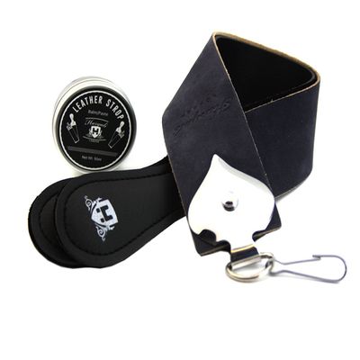 Professional Genuine Leather Strop with 10ml Paste. Perfect for Sharping All Kind of Razor & Scissors