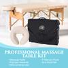 NRG Chi Portable Massage Table Package Vanilla Cream - Folding Massage Bed Lightweight Massage Table - Professional Massage Table spa Bed, Face Cradle, Double Wheel Knobs & Carrying Case view 2