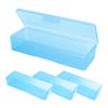 Beauticom Personal Box Storage Case for Professional Manicurist Nails Pedicure (Large Size) (4 Pieces, BLUE) view 1
