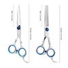Professional Home Hair Cutting Kit Home Haircutting Scissors Barber Salon Home Thinning Shears Kit with Comb and Case for Men Women view 3