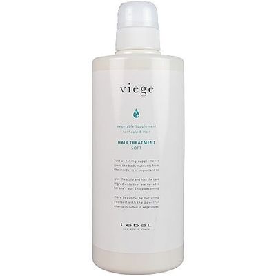 LebeL Viege Hair Treatment S(Soft) 600mL/20.3oz