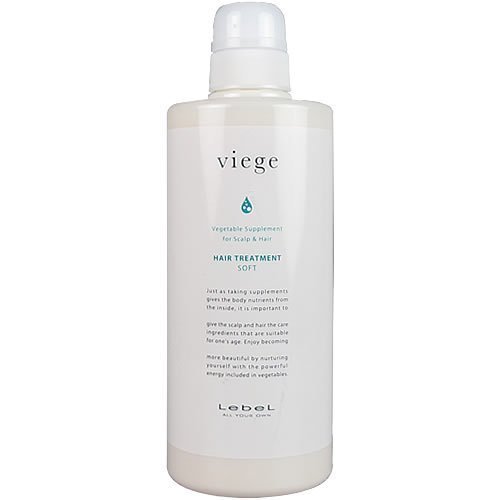LebeL Viege Hair Treatment S(Soft) 600mL/20.3oz