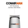 ConairMAN All-in-One Beard Trimmer for Men for Face, Nose and Ear Hair Trimmer, 12 piece Men's Grooming Kit, Cordless/Rechargeable view 4