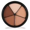 Mehron Makeup Tattoo Cover ProColoRing | 5 Color Wheel Pro Color Ring| Made in the USA | Tattoo Cover Up Makeup | Concealer view 1