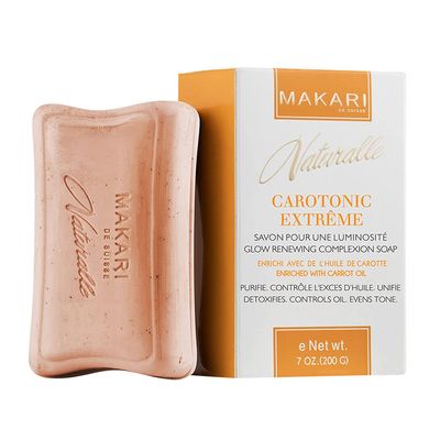 MAKARI Naturalle Carotonic Cleansing Bar Soap Facial & Body Soap for Combination & Oily Skin | Cleansing Bar with Botanical Oils & Vitamins for a Fresh, Even-Looking Appearance, 7 Oz