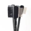 BeautyU&Me Deluxe Steel Eyebrow Eyelash Dual-Comb Extension Brush Metal Comb Makeup view 3