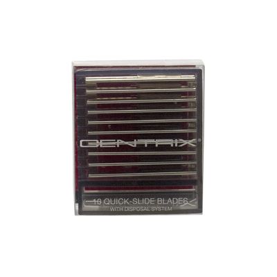 Cricket Centrix Hair Cutting Razor Replacement Blades  10 Pack, Ultra-Sharp Stainless Steel, Compatible with Centrix and Cricket Razors, Easy Slide-On Design with Built-In Disposal System