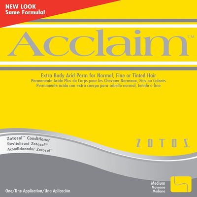Zotos Acclaim Extra Body Acid Permanent Treatment Unisex 1 Application
