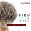 Anbbas Shaving Brush, Handmade Pure Badger Hair Brush with Natural Manchurian Ash Wood Handle for Men Traditional Wet Shaving view 2