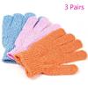 3/6/12 Pairs Magik Exfoliating Spa Bath Gloves Shower Soap Clean Hygiene Wholesale Lots (3 Pairs) view 1