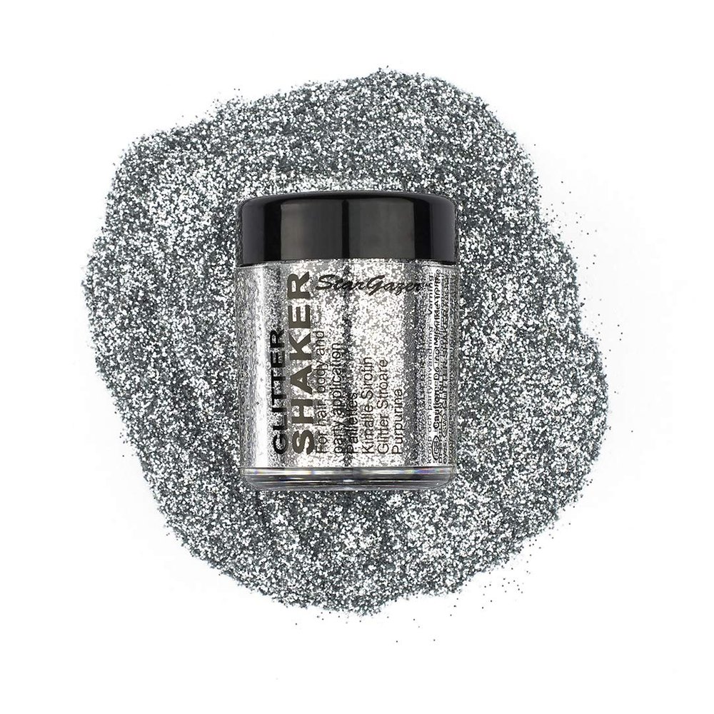 Body Glitter Shaker - Colours Silver