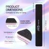 10pcs - PANA Jumbo Double-Sided Emery Nail File for Manicure, Pedicure, Natural, and Acrylic Nails - Black (Grit 100/180) view 3