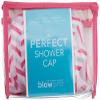 blowpro Waterproof Shower Cap  Anti Humidity, Mold Resistant & Breathable  Terry Cotton Lined Bath Hat Turban  Elastic Band, Adjustable  One Size - Color And Pattern May Vary view 2
