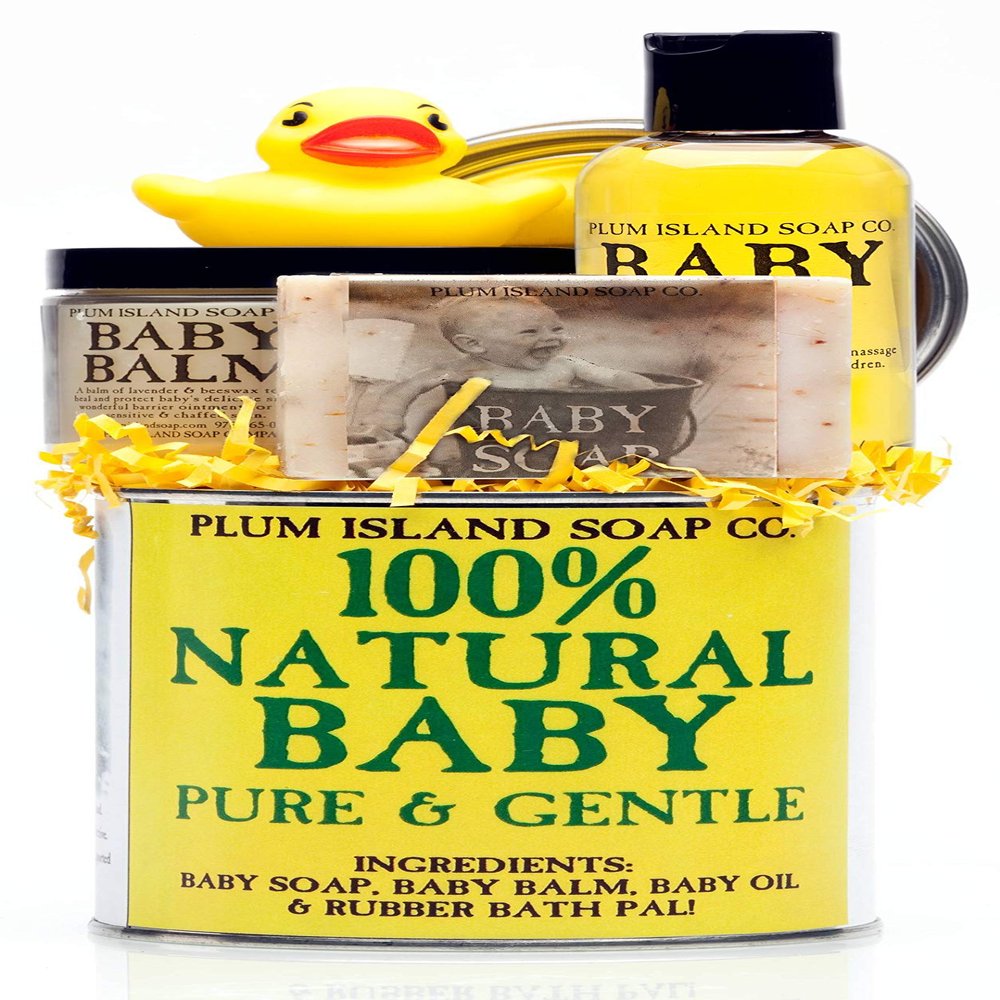 100% Natural Baby Gift Set (Rubber Ducky)