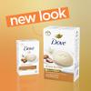 Dove Beauty Bar Soap Shea Butter, 8 Bars for Nourished, Radiant Skin, Enriches Skin 3.75 oz view 3