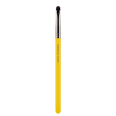 Bdellium Tools Professional Makeup Brush - Studio Series 712 Wet/Dry Definer - With Soft Synthetic Fibers, For Precise Application (Yellow, 1pc)