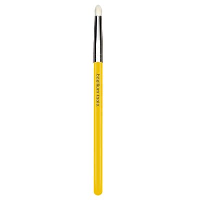 Bdellium Tools Professional Makeup Brush - Studio Series 780 Pencil - With Mix of Soft Synthetic & Natural Fibers, For Blending Eye Makeup (Yellow, 1pc)