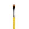 Bdellium Tools Professional Makeup Brush - Studio Series 714 Flat Eye Definer - With Soft Synthetic Fibers, For Eye Definition (Yellow, 1pc) view 2