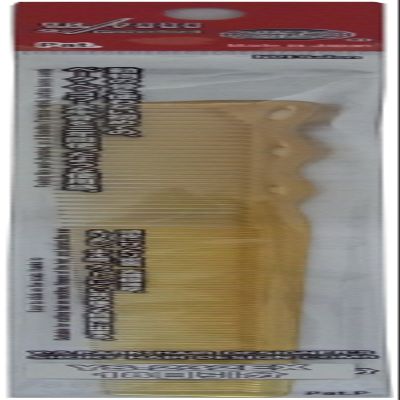 YS Park 232 Short Hair Design Comb [Med] - Camel