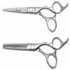 Kissaki Hair Scissors Satin Finished Futasuji 6.0 inches Hair Cutting Shears and Ishizuki 32 tooth Thinning Scissors Matching Set Combo view 1