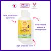 California Baby Calendula Hair Conditioner | 100% Plant-Based Kids Conditioner | Rinse-out or Leave in Conditioner | Lavender Scent | 251 mL / 8.5 oz view 3