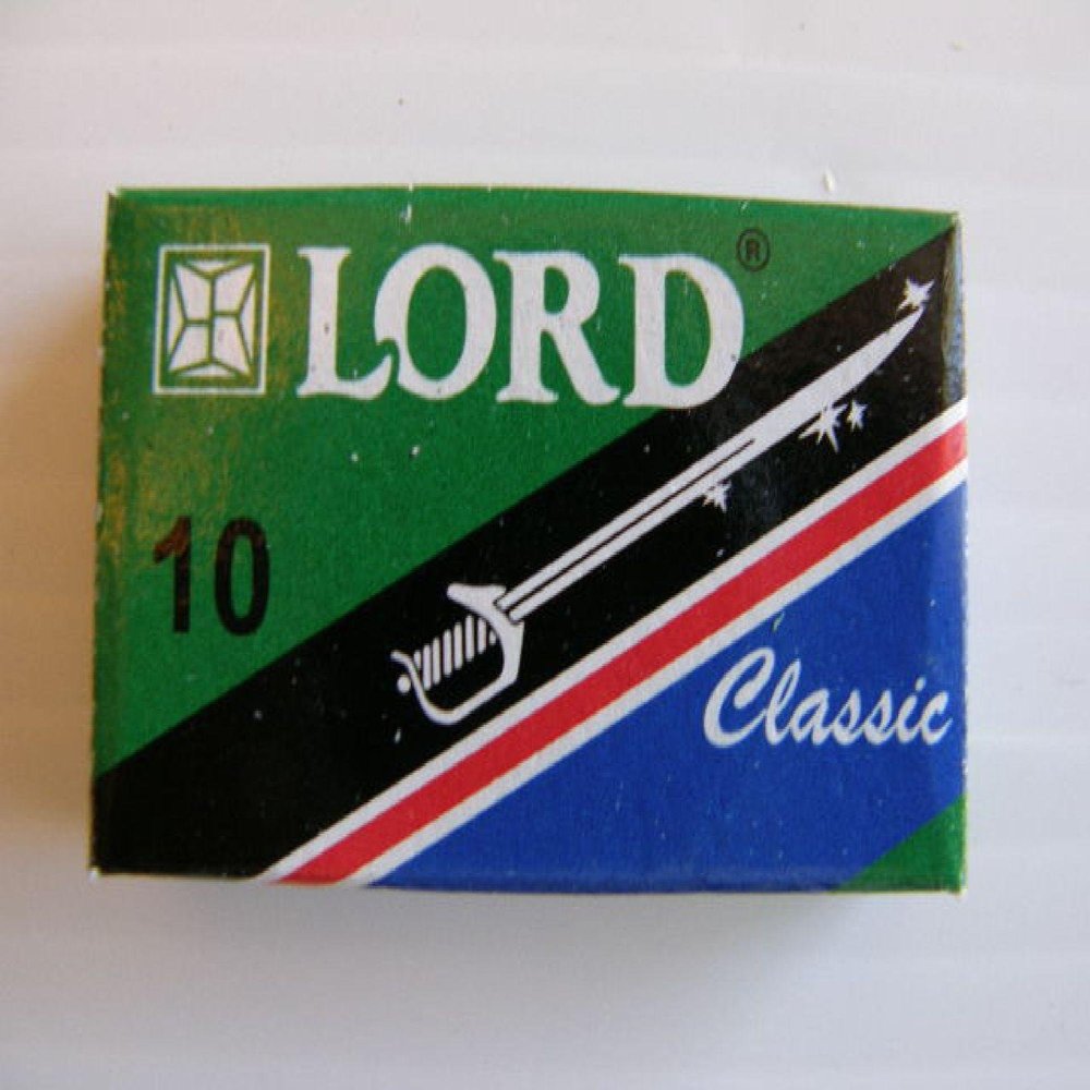 100 LORD Super Stainless CLASSIC Double Edge Safety Razor Blades